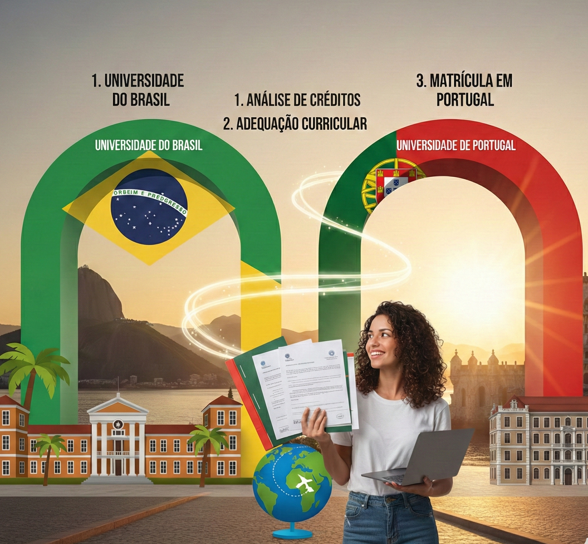 Transferência de faculdade do Brasil para Portugal em 2026 - Sistema ECTS